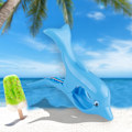Miniatyrbillede 1 af 4: Plastik Simuleringsdyr Tørreklips 2 (Blå Delfin)