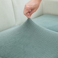 Miniatyrbilde 3 av 3: Utemøbelputer Trekk, Vanntette Utemøbelputer Trekk for Patio Møbler, 2-pakning Erstatning Sittetrekk for Seksjonssofa, Grå