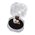 Miniatyrbild 2 av 4: Ringdisplayboxhållare Stativ Smyckeshållare Klar Smyckestativ Frieri Ringask Engagement Smyckeskrin