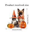 Pikkukuva 5 / 5: Halloween-seinätarrat 3D Halloween-lattiatarrat Seinätarrat WC-kannen tarrat Irrotettavat vedenpitävät taidemaalaukset Kauhu
