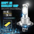 Pikkukuva 1 / 3: 2x H7 Led -ajovalot 6000k Super White 110w 8000lm Ajovalosetti