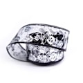 Pikkukuva 4 / 5: Wired Edge Cosmic Glitz -käsityönauha, sisä- ja ulkokoristeluun, 1.96 tuumaa x 32 jalkaa, 4 kpl (4 pakkauksessa)
