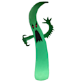 Miniatyrbillede 4 af 5: 9,7Ft Halloween Oppustelige Gigant Spøgelse med 16 Farveskiftende Lys Halloween Spøgelse Dekorationer Udendørs Indbyggede LED Lys