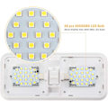 Pikkukuva 2 / 5: 12 V LED sisävalaistus asuntoautoon, kattovalaisin 12 V 6 W LED luonnonvalkoinen valo, kaksoisvalot kytkimellä matkailuautoon, asuntovaunuun, veneeseen, 2 kpl