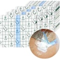 Miniatyrbild 1 av 5: 100 st Vattentäta duschskydd för dialysport Picc-linje Bröstkateter Pd Peritonealdialys Kemoterapiport Matningsslang G-rör Patientdusch
