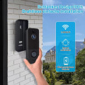 Miniatyrbillede 5 af 5: Blink Videodørklokke | To-vejs lyd, HD-video, bevægelses- og chime-app-alarmer og aktiveret - kablet eller trådløst (Sort)