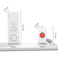 Miniatyrbilde 2 av 5: Trådløst Smart Personlig Varslingssystem for Omsorgspersoner - Nødknapp for Hjelp