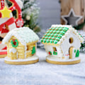 Miniatyrbild 2 av 5: Plastisk Jul Pepparkakshus Cookie Cutter Set 3d Mini