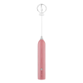 Miniatyrbillede 1 af 2: Kaffe, Håndholdt Mælkeskummer, Elektrisk Mælkeskummer, Bage Mini Elektrisk Æggepisker, Dobbelt Formål Pink Pink