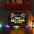 Miniatyrbillede 3 af 5: Halloween Dekoration LED Lys Halloween Lys Soveværelse Dekoration Party BarS-B