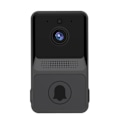 Miniatyrbild 1 av 5: Smart Trådlös Dörrklocka Wifi Hd Kamera Video Telefon Intercom Smart Säkerhet IntercomSvart