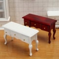 Pikkukuva 3 / 5: 1 kpl Mini Puinen Laatikko Kaappi Miniatyyri Ruoka Leikkipöytä Koriste (satunnainen väri)Satunnainen väri9.5x6.5c