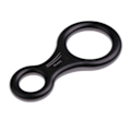 Miniatyrbillede 1 af 4: Black Square Heavy Duty Ottekantet Ring Descent Rig Klatreudstyr
