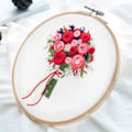Miniatyrbillede 3 af 5: Håndlavet Fortrykt Broderi Materiale, DIY Materialepakke