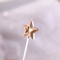 Miniatyrbillede 1 af 3: 20 stk. Stjerneformede Fødselsdagslys, Fødselsdagskage Dekoration Lys Kage Dekoration Tilbehør til Bryllup Fest