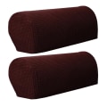 Miniatyrbild 4 av 5: 2 Par Stretcha Sofa Armstödsöverdrag för Fåtölj Armstödsöverdrag Skydda Baoblaze Sofa Armstödsöverdrag