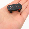 Miniatyrbillede 5 af 5: 5 stk. Mini Bænke Kunstige Små Bænke Miniature Have Dekorative Ornamenter 3,7x1,9 cm 3.7x1.9cm