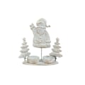 Miniatyrbilde 1 av 5: Julelysstake for telys, metall, julemann, snømann, reinsdyr, borddekorasjon, julemann