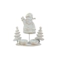 Miniatyrbilde 4 av 5: Snømann Julelyslysholder Metall Lyslysholder Jule-Nisse Snømann Reinlysholder Borddekorasjon Snømann