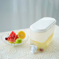 Miniatyrbillede 2 af 5: 3,8L Stor Kapacitet Plastik Drikkedispenser, Drikkedispenser Med Hane Is Limonade Juice Beholder