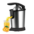 Miniatyrbillede 4 af 4: Elektrisk Citruspresser, til appelsin, citron, grapefrugt, rustfrit stål med blødt greb og kegleformet låg