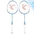 Miniatyrbild 3 av 3: Badmintonracket i aluminiumlegering, utomhus, racketset, badmintonracket för barn, träningsracket, slumpmässig färg, 57X20X3CM