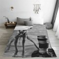 Miniatyrbild 4 av 4: Greyhound Whippet Lurcher Galgo Hundfilt Sammet Vår Höst Bärbar Kastfilt För Säng Utomhus Plysch Tunn Täcke