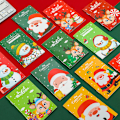 Miniatyrbillede 1 af 5: 12 Styk Jule Mini Notesbøger, Juletema Små Mini Memo Pad Snemand Glædelig Jul Mønster Notesbøger (Tilfældig stil)