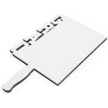 Miniatyrbillede 4 af 5: Sublimering Foto Ramme Sublimering Blank Foto Ramme Graduation Billede Ramme Hvid 17.7x10cm