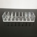 Miniatyrbillede 3 af 4: Akryl Gitterboks Kosmetik Display Stativ Diverse Opbevaringsboks Vaskesvamp Holder Ziplock Pose Organiser