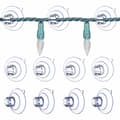 60 pcs - Suction Cups for String Lights - Suction Cup Hook - Hanging Hooks for String Lights