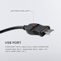 Miniatyrbild 5 av 5: 3m USB Hane till XLR Hona Mikrofon USB-Mikrofonlänk Kabel Ny [DB] black