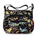 Miniatyrbillede 3 af 5: Nylon Blomster Multi-lomme Crossbody Taske til Kvinder Rejsetaske Style 5