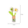 Miniatyrbillede 3 af 5: Bil Vævet Aromaterapi Simuleret Buket Atmosfære Udløbs Klip, Mini Vævet Tulipaner, Solsikke, An