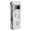 Miniatyrbillede 3 af 3: 8bg Digital Stemmeoptager Lydoptager Audio Mp3 Afspiller Lyd Mini Optager Med MicSølv