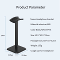 Miniatyrbild 5 av 5: 2 st Hörlursställ Headset Hållare Hörlursställ med Aluminium Stödstag Flexibel Huvudstöd ABS Solid Bas för Alla