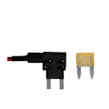 Miniatyrbillede 4 af 4: 3-pak 12V Bil Add-a-circuit Sikringsadapter Mini Tap ATM APM Bladsikringsholder
