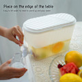 Miniatyrbillede 5 af 5: 3,8L Stor Kapacitet Plastik Drikkedispenser, Drikkedispenser Med Hane Is Limonade Juice Beholder