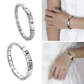 Miniatyrbillede 3 af 5: 7/9mm Italiensk Starter Charm Armbånd Starter Ved 18 Led For Kvinder Håndled
