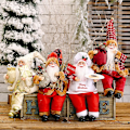 Miniatyrbild 2 av 4: Juldekorationer Stående Tomte Dockor Prydnadsföremål Nya Tomte Dockor PrydnadsföremålA