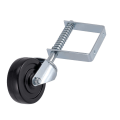 Miniatyrbilde 1 av 5: Hengslet hjul for port - 100 mm
