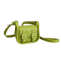 Miniatyrbillede 1 af 5: Matchende Små Skuldertasker til Kvinder Piger Pu Crossbody Taske Casual Satchels Lysegrøn