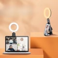 Miniatyrbillede 2 af 5: Videooplysning, blødt lys til videokonferencer, zoom-lys til bærbar computer med klips, trinløs dæmpning