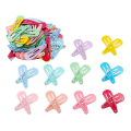 Miniatyrbillede 1 af 3: 50 stk. Børnehårklemmer Metal Snap Hårklemmer Slikfarve Barrettes Pigehårnåle Assorterede Farver 3x1cm