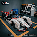 Miniatyrbillede 2 af 5: Byens Berømte Formel Racing Teknisk Bil Byggeklodser Ekspert Teknisk Bil Sæt Byggeklodser Samlet Legetøj Gave til Børn