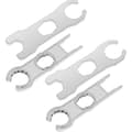 Miniatyrbild 1 av 5: 2 Set Solar Connector Wrench Alloy Portable Solar Connector Spanner Solar Panel Cable and Disassembly Tool for Installation