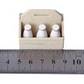 Pikkukuva 3 / 4: 1/12 Miniatyyrikeittiön Maitoteline Pulloilla