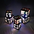 Miniatyrbillede 2 af 5: Halloween Dekoration LED Lys Soveværelse Halloween Belysning Dekoration Farve Lampe C