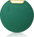 Double-Sided Round Polymer Cutting Board with Garlic Grater Multifunctional Kitchen [Ho]