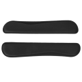 Miniatyrbillede 2 af 2: 2 stk. Tastatur Håndledsstøtte Ergonomisk Hukommelsespude Til Kontorcomputer Sort 44X8X2CM